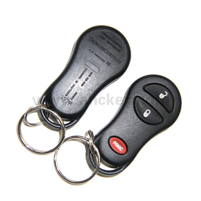 Chrysler3 keys remote control unit