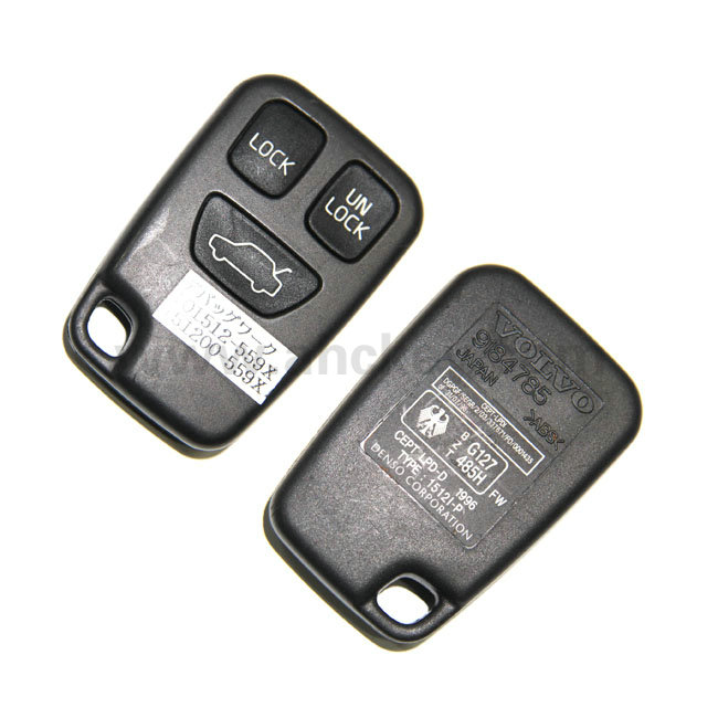 Volvo3 keys remote control unit