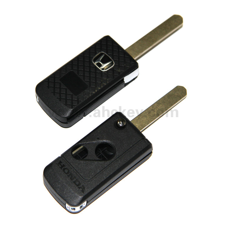 082Honda2 keys  Folding shell 