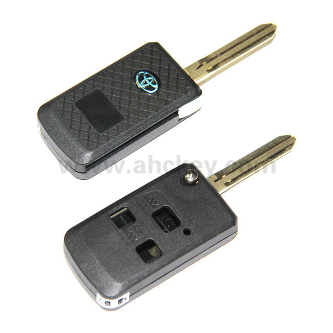 New Toyota3 keys  Folding shell